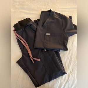 Pewter grey figs scrubs Yola Catarina XS